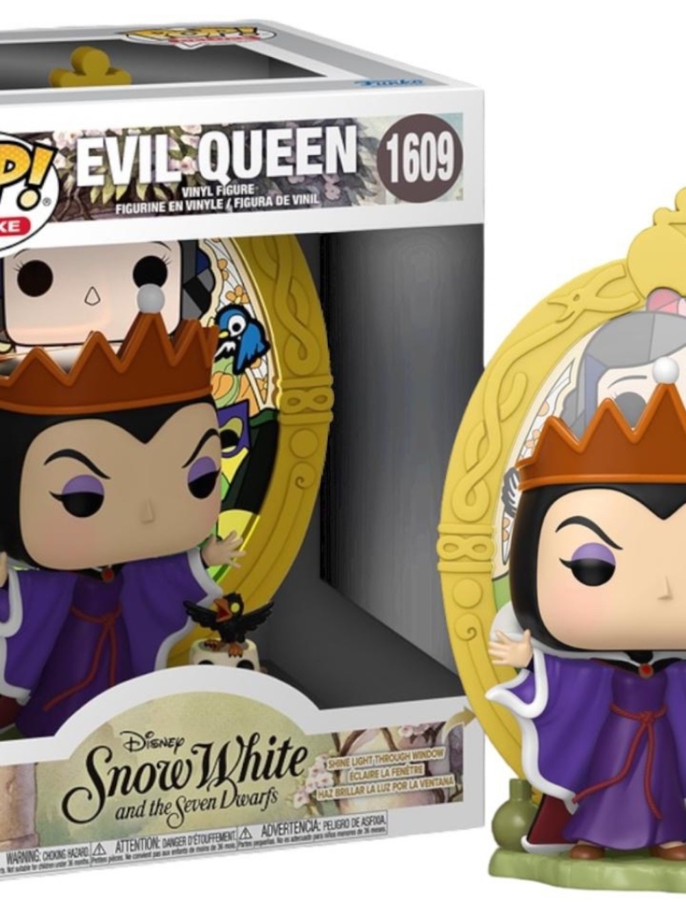 Funko Disney Snow White And The Seven Dwarfs Pop! Deluxe Evil Queen Vinyl Figure